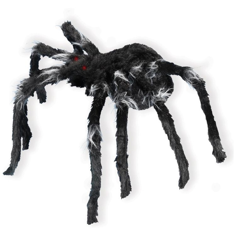 Aranha-Animatronica-com-Luzes-e-Movimento-para-Decoracao-de-Imagem-3