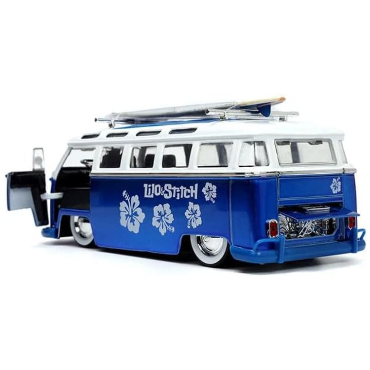 Brinquedo-Lilo-Stitch-e-Carro-Volkswagen-T1-Bus-Imagem-2