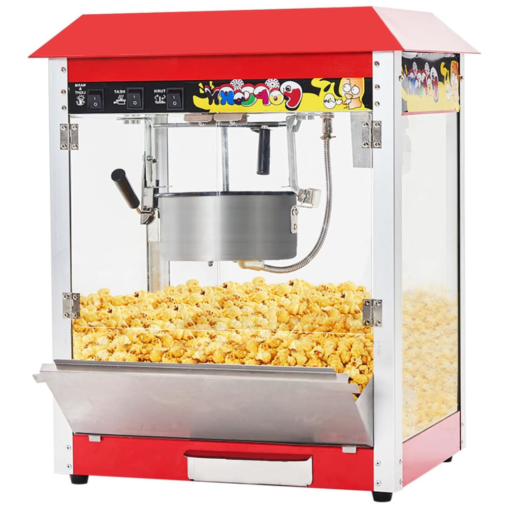 Máquina de Pipoca Comercial DEYGIA. Fabricante de Pipoca de Bancada de 1300W para 60 Xícaras por Lote.