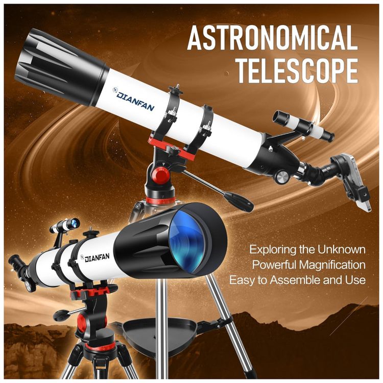 Telescopio-Telescopios-de-Apertura-de-90-mm-de-800-mm-para-Imagem-5