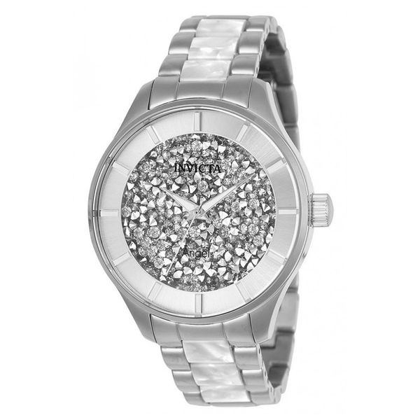 Relogio-Feminino-Invicta-Angel-40mm-de-Aco-Branco-24667-Imagem-0