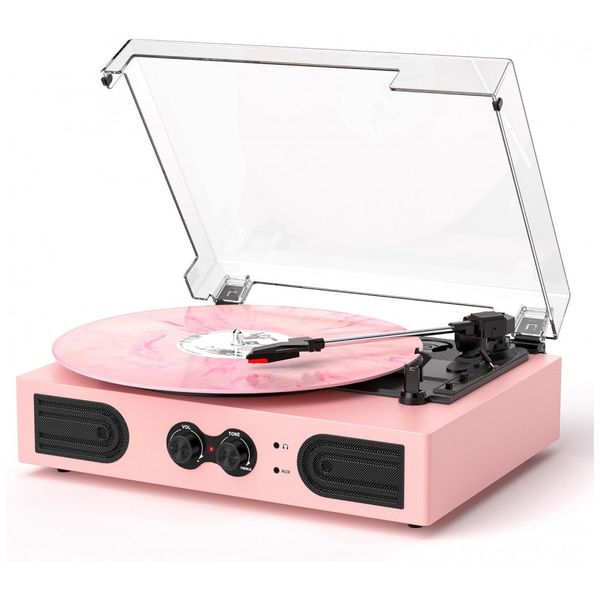 Toca-Discos-de-Vinil-com-Alto-Falantes-Integrados-e-Controle-Imagem-0