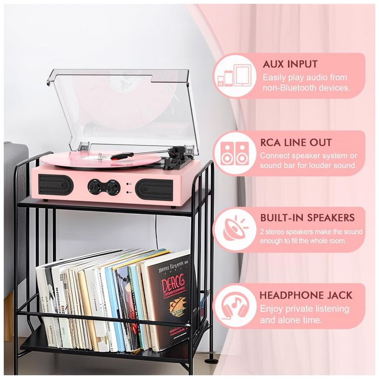 Toca-Discos-de-Vinil-com-Alto-Falantes-Integrados-e-Controle-Imagem-8