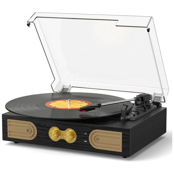Toca-Discos-de-Vinil-com-Alto-falantes-Integrados-Imagem-0