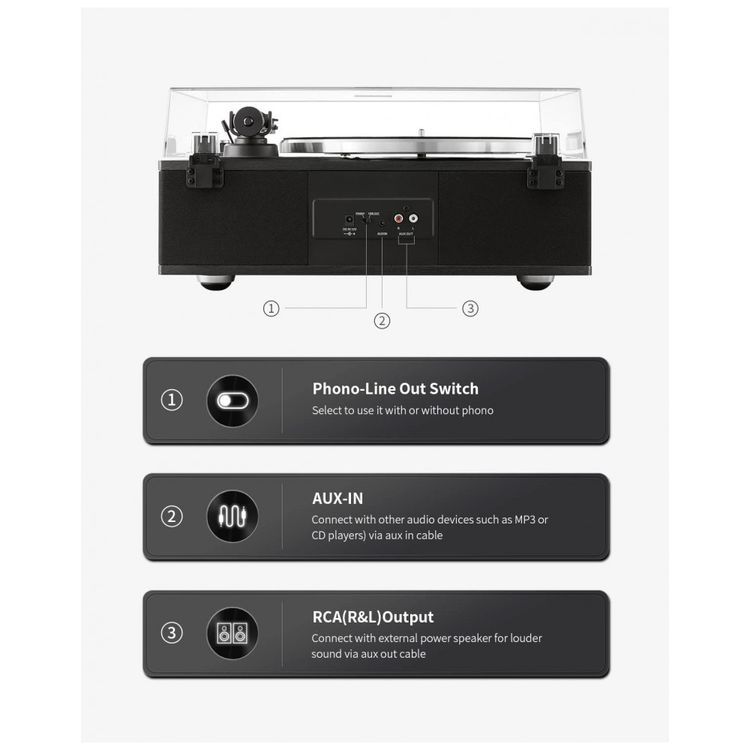Toca-discos-Bluetooth-ANGELS-HORN-de-Vinil-de-Alta-Imagem-5