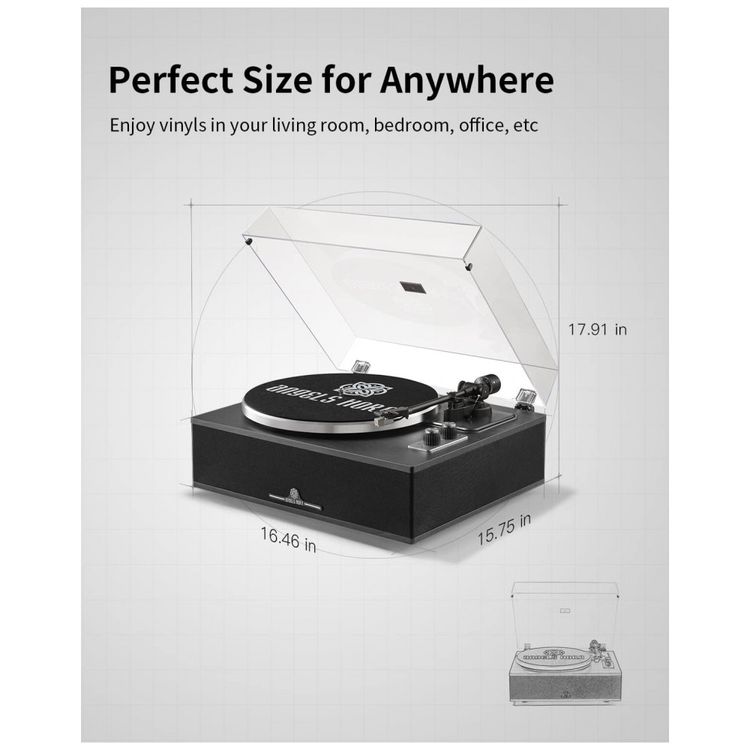 Toca-discos-Bluetooth-ANGELS-HORN-de-Vinil-de-Alta-Imagem-6