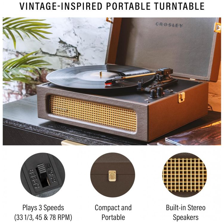 Toca-discos-portatil-vintage-Crosley-CR8017BCO-Voyager-Imagem-1