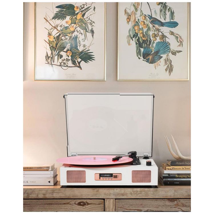 Toca-discos-de-Vinil-Vintage-Wireless-Bluetooth-Imagem-6