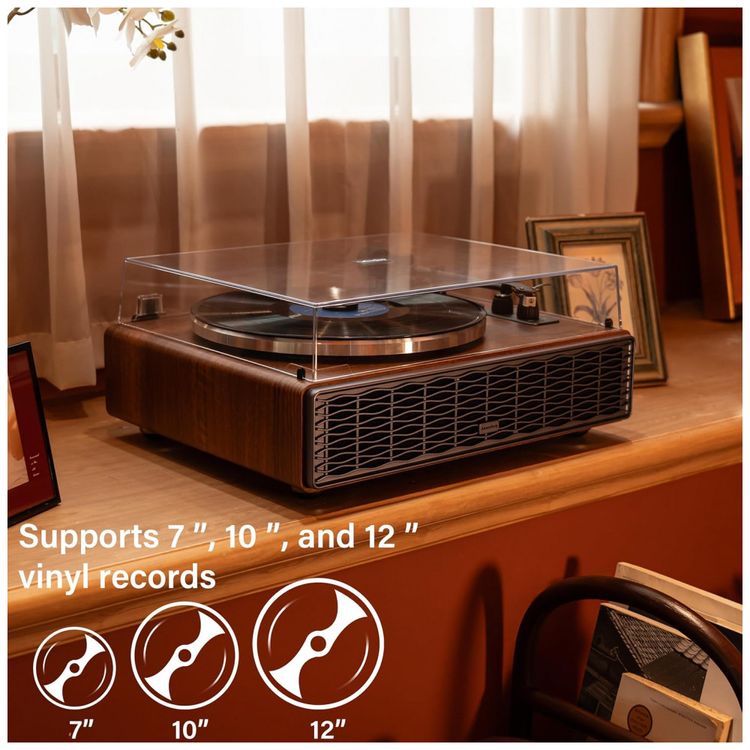 Toca-discos-de-Vinil-Annesburg-Bluetooth-com-Alto-falantes-Imagem-1