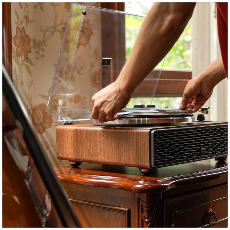 Toca-discos-de-Vinil-Annesburg-Bluetooth-com-Alto-falantes-Imagem-2