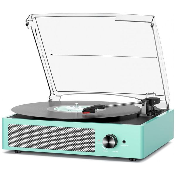 Toca-discos-para-Vinil-com-2-Alto-falantes-Embutidos-Imagem-0