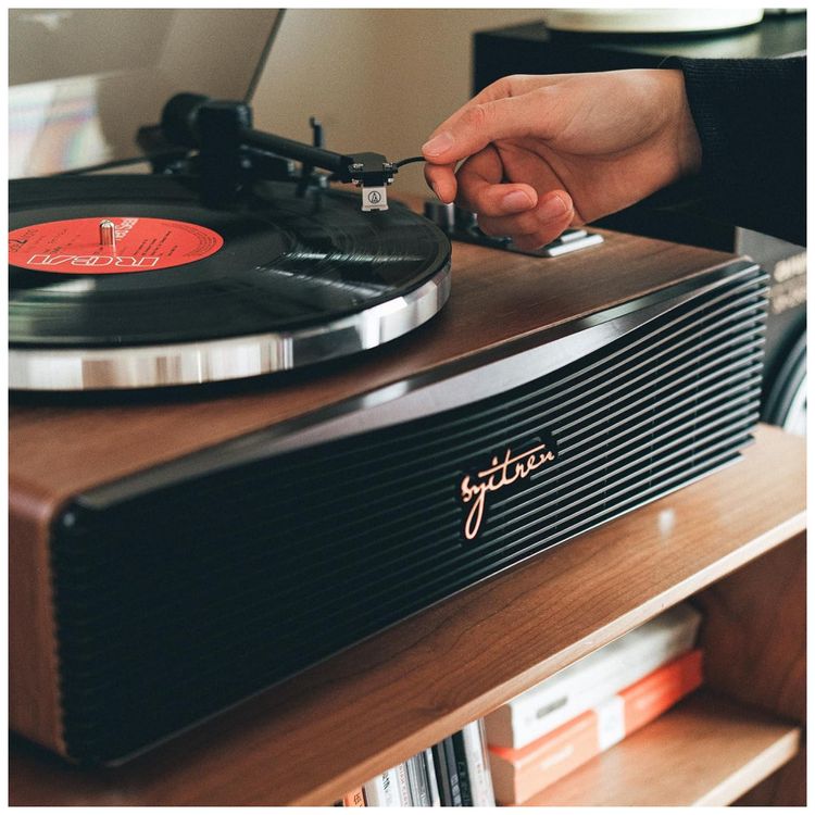 Toca-Discos-Vintage-Paron-para-Discos-de-Vinil-Imagem-1