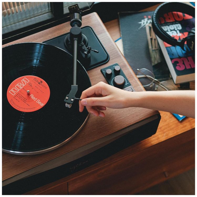 Toca-Discos-Vintage-Paron-para-Discos-de-Vinil-Imagem-8