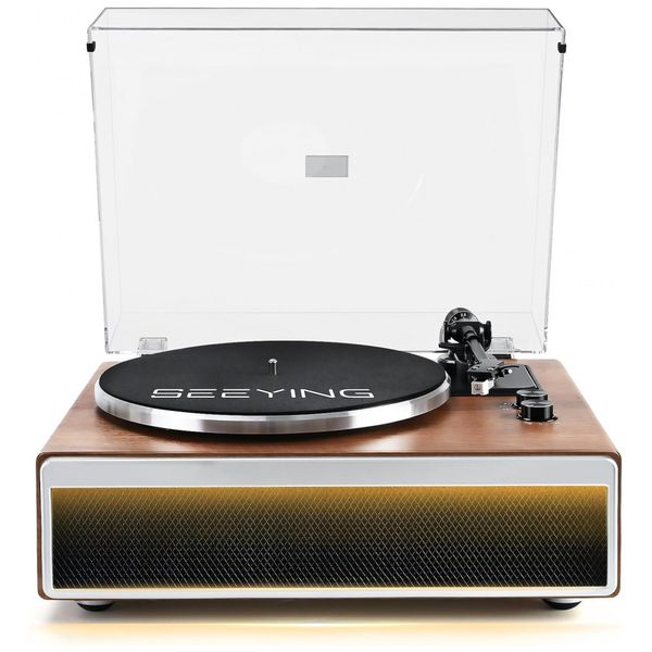 Toca-Discos-de-Vinil-com-Alto-falantes-HiFi-Integrados-Imagem-0