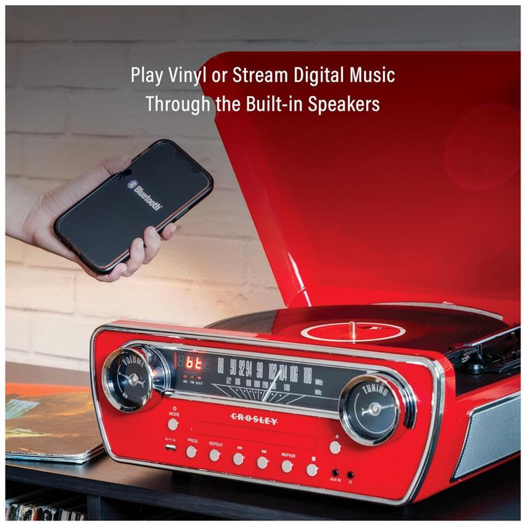 Toca-discos-Crosley-CR6047ARE-Powel-7-em-1-com-Bluetooth-Imagem-2