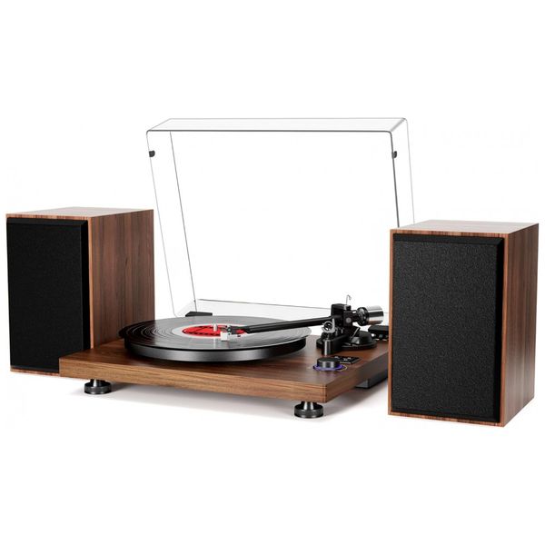 Sistema-HiFi-de-Toca-discos-Bluetooth-com-Alto-falantes-de-Imagem-0