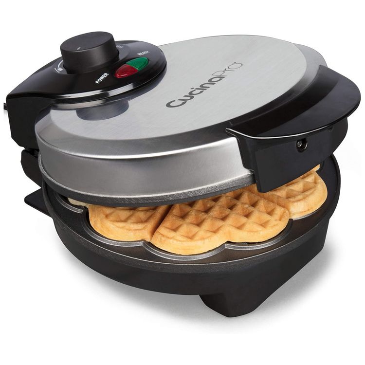 Maquina-de-Waffle-Antiaderente-Aco-Inoxidavel-1100W-110v-Imagem-4