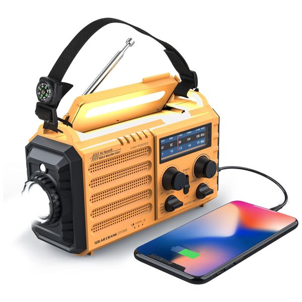 Raynic-Radio-AM-FM-WB-e-NOAA-2000mAh-Com-Bateria-Solar-Imagem-0