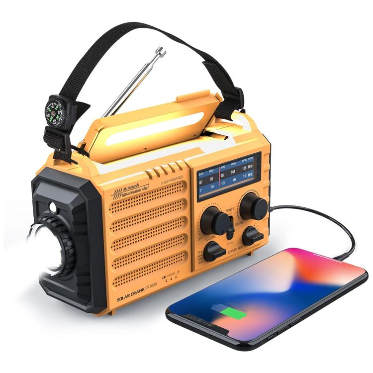 Raynic-Radio-AM-FM-WB-e-NOAA-2000mAh-Com-Bateria-Solar-Imagem-0