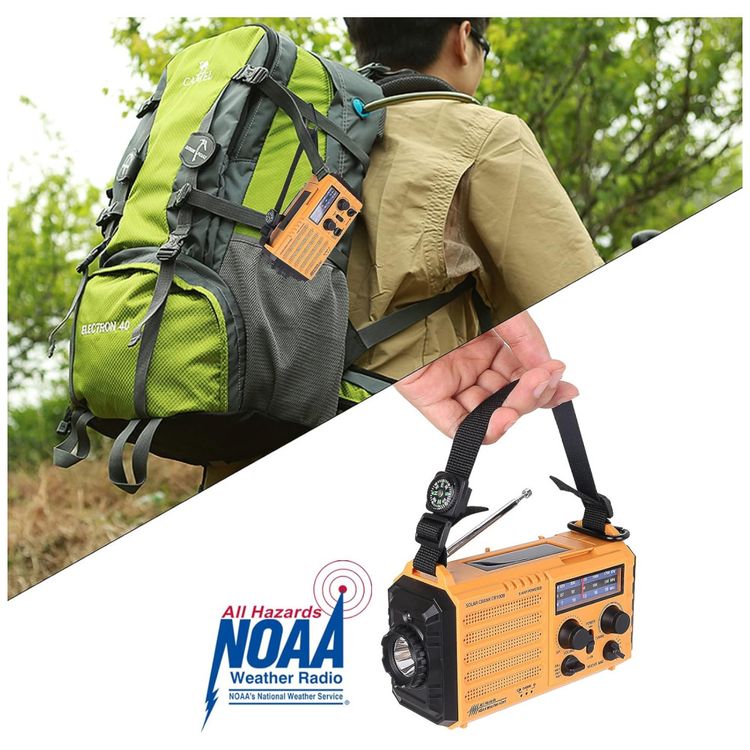 Raynic-Radio-AM-FM-WB-e-NOAA-2000mAh-Com-Bateria-Solar-Imagem-4