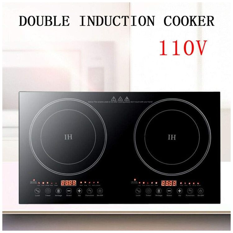 Cooktop-Eletrico-de-Inducao-de-Bancada-com-Queimador-Duplo-Imagem-2