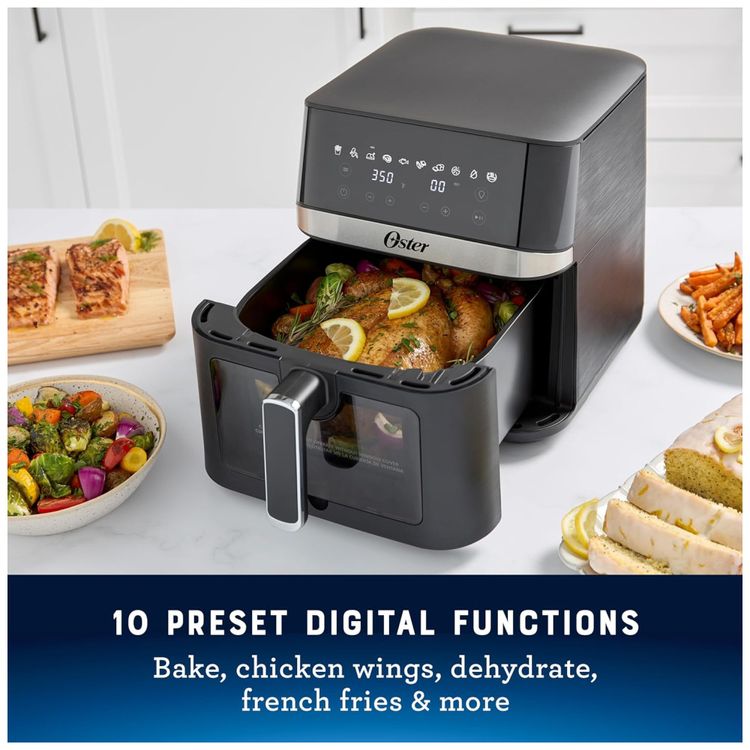 Air-Fryer-Digital-de-5.6L-com-10-Funcoes-e-Temporizador-de-Imagem-1