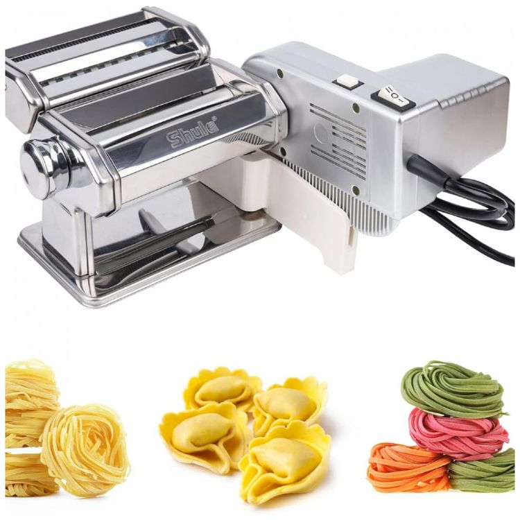 Shule-Pasta-Maker-Machine-Includes-Motor-Hand-Crank-and-Imagem-1