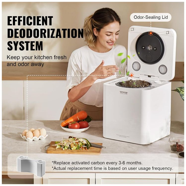 Composteira-Eletrica-de-Cozinha-5L-para-Ambiente-Interno-Imagem-2