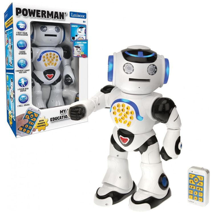 LEXiBOOK-Powerman--Robo-Interativo-para-Criancas-Danca-Imagem-0