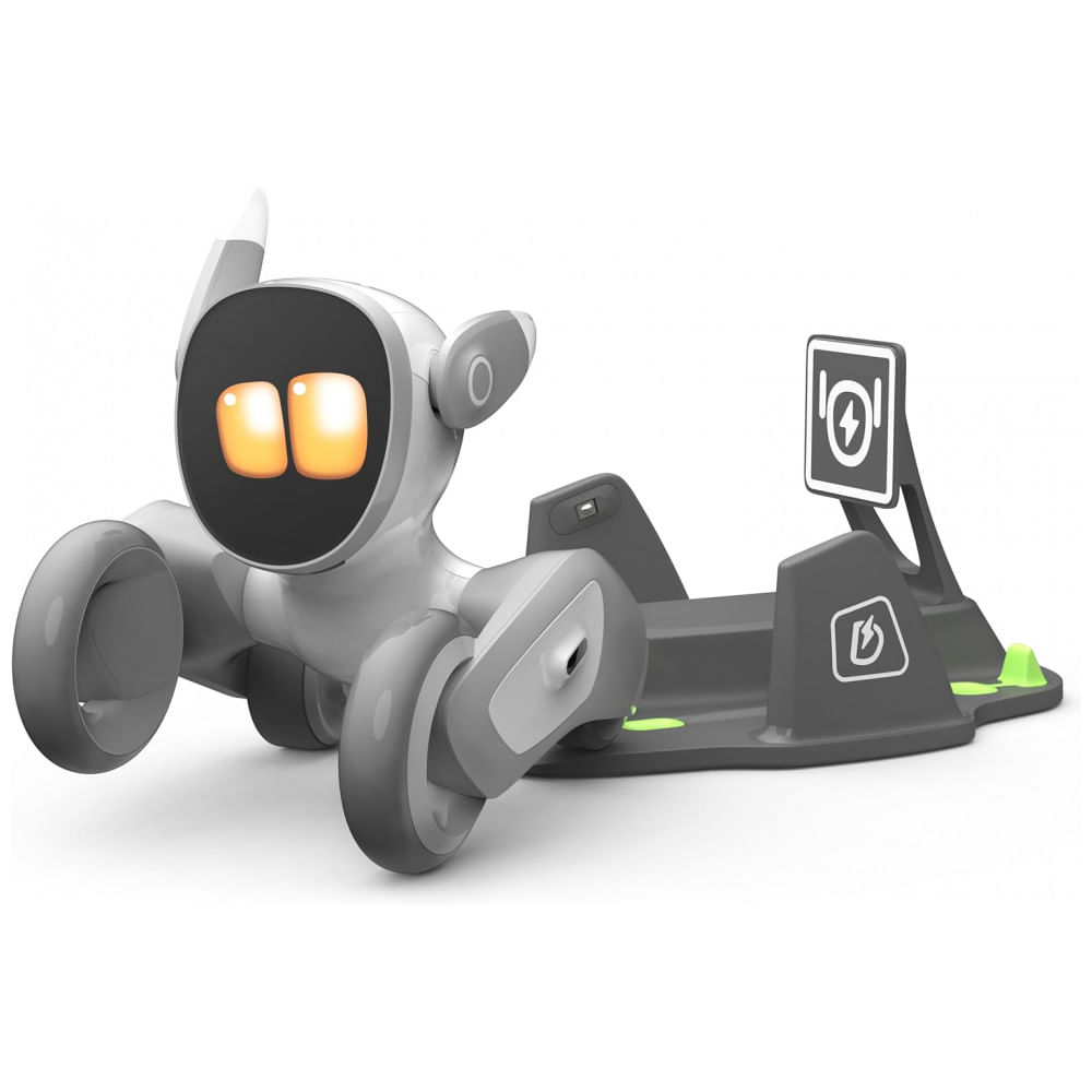 Robô Pet Dog Loona ChatGPT-4o: Companheiro Inteligente Alimentado por IA, Controle por Voz e Gestos, Interação em Tempo Real