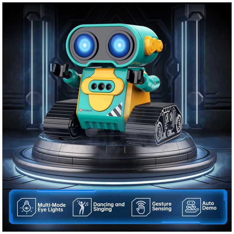 Brinquedo-Robo-Eletronico-Hamourd-para-Meninos-e-Meninas-Imagem-1