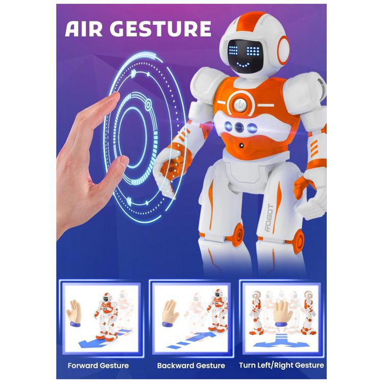 Brinquedo-Robo-para-Criancas-Robo-Inteligente-Programavel-Imagem-2