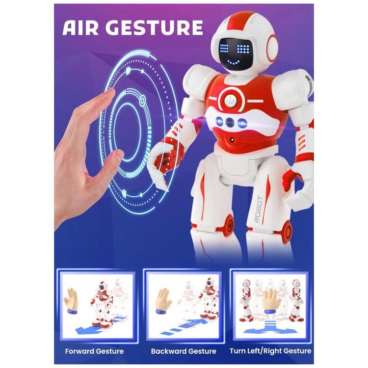 Brinquedo-Robo-para-Criancas-Robo-Inteligente-Programavel-Imagem-2
