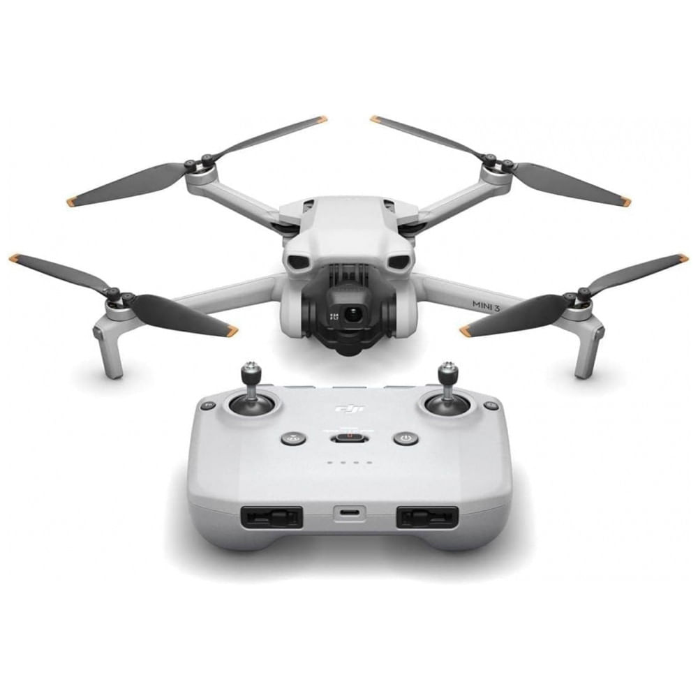 DJI Mini 3: Drone com Câmera 4K para Adultos, 38min de Voo, Transmissão de Vídeo de 10km, Filmagem Vertical Real, Retorno Automático por GPS Integrado