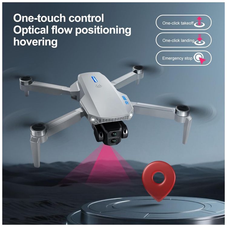 Drone-E88-GT-com-Tela-Motor-Sem-Escova-Localizacao-por-Imagem-3