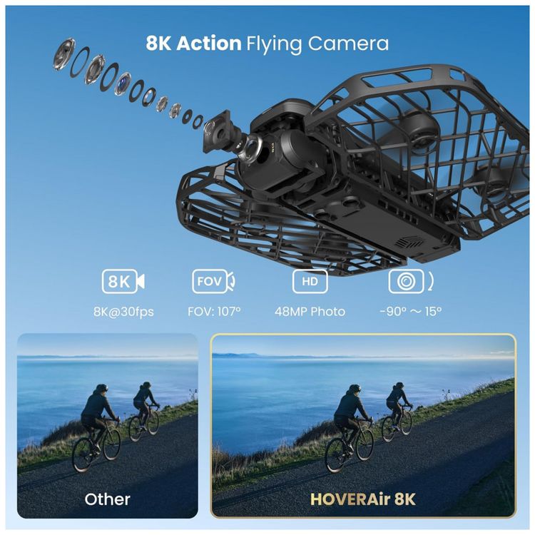 HOVERAir-X1-PROMAX---Camera-Voadora-8K-Action-Imagem-1