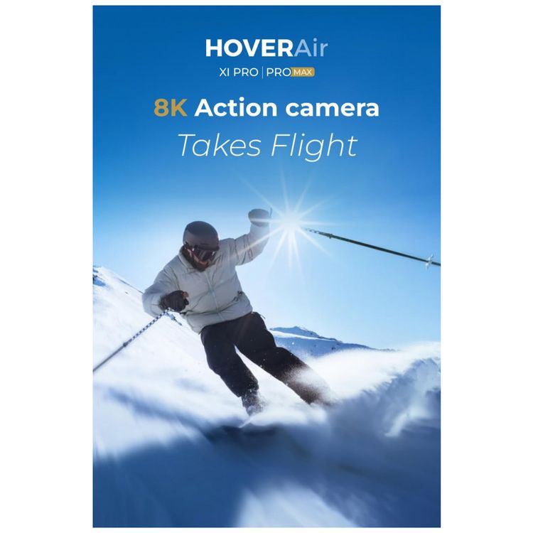 HOVERAir-X1-PROMAX-8K-Action-Flying-Camera--Drone-Dobravel-Imagem-1