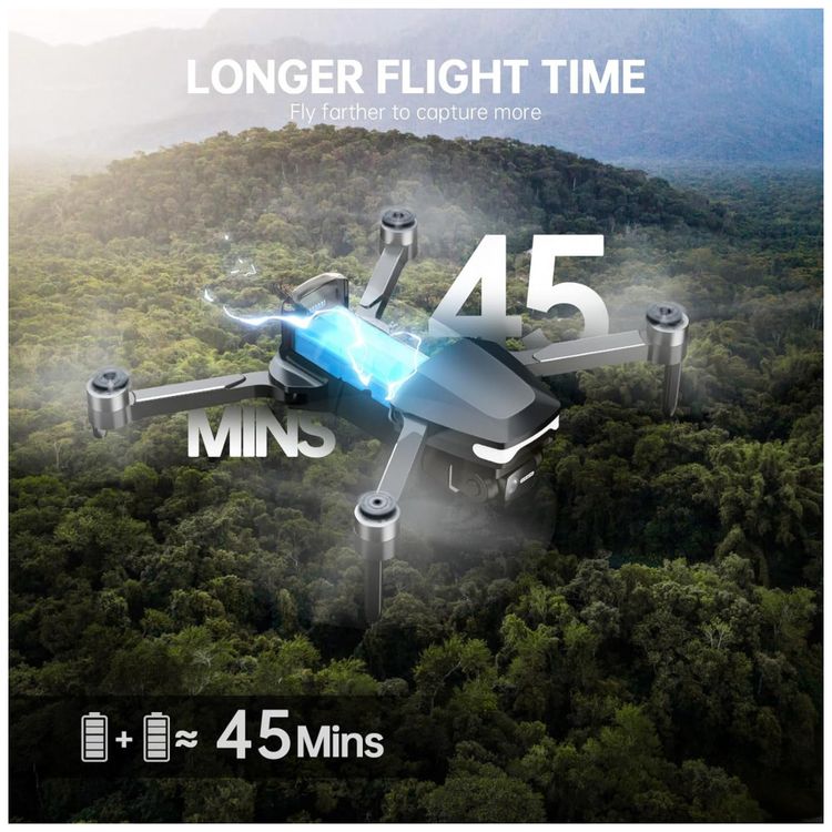 Drone-com-Camera-4K-GPS-Leve-e-Dobravel-para-Iniciantes-Imagem-4