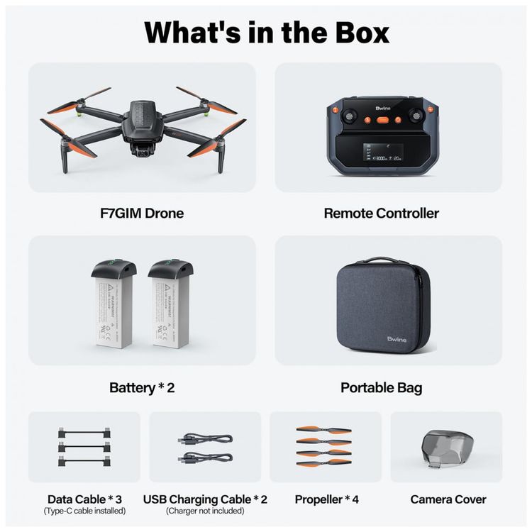 Drone-Bwine-F7GIM-Pro-com-Camera-6K-UHD-Gimbal-3-Eixos-sem-Imagem-8