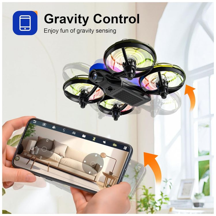 Drone-para-Criancas-com-Camera-Helicoptero-Pequeno-para-Uso-Imagem-5