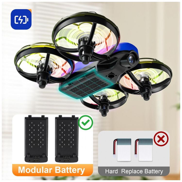 Drone-para-Criancas-com-Camera-Helicoptero-Pequeno-para-Uso-Imagem-6