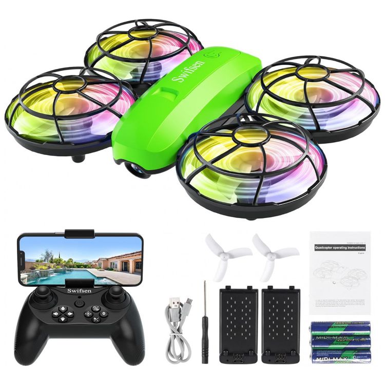Mini-Drone-Infantil-com-Camera-Brinquedo-RC-para-Meninos-Imagem-0