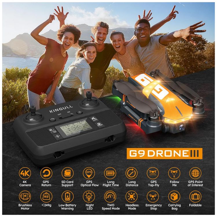 Drone-GPS-com-Camera-4K-para-Adultos-com-Motor-Brushless-Imagem-2