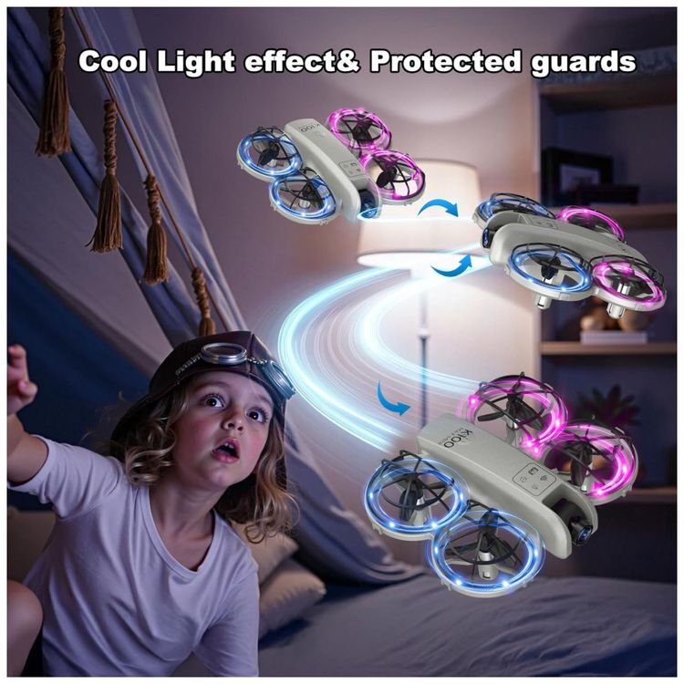 Mini-Drone-K100Max-com-Camera-para-Criancas-e-Iniciantes-Imagem-5