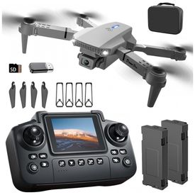 Drone-E88-com-Controlador-de-Tela-Cartao-SD-Imagem-0
