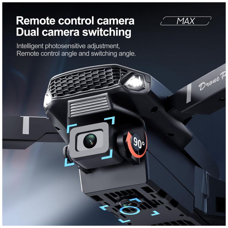 Drone-E88-com-Controlador-de-Tela-Cartao-SD-Imagem-2