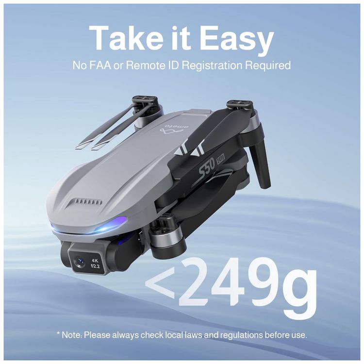Ameta-Drone-com-Camera-4K-Profissional-e-GPS---S50-Lite-FPV-Imagem-2