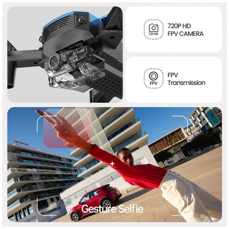 Drone-DEERC-D20-Mini-com-Camera-HD-para-Criancas-Imagem-1