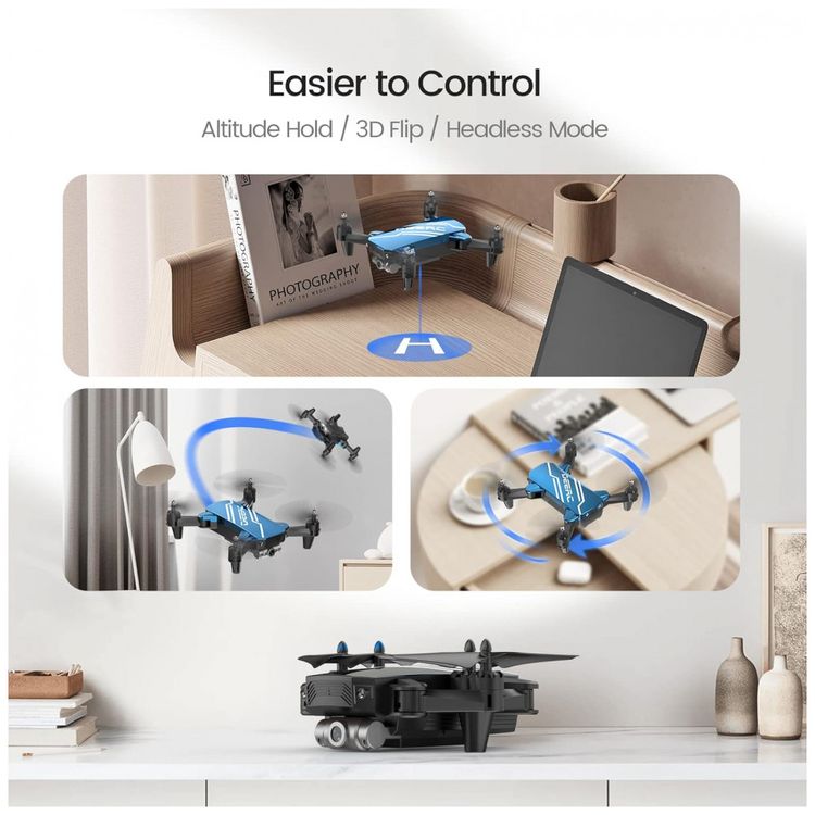 Drone-DEERC-D20-Mini-com-Camera-HD-para-Criancas-Imagem-3