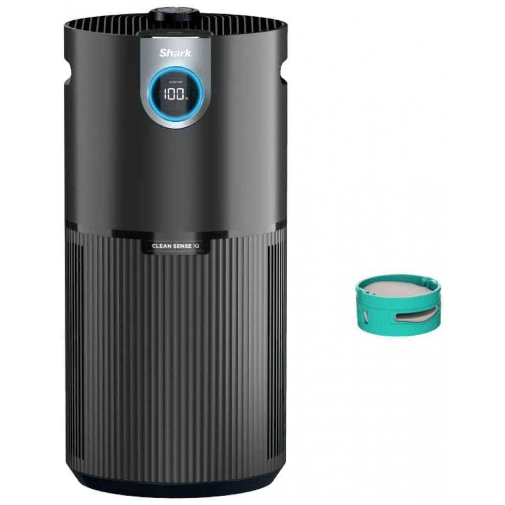 Purificador de Ar Shark HP232 Clean Sense Air Purifier MAX com Tecnologia Neutralizadora de Odores, Alergias, Filtro HEPA, 111,48 m², Ambiente XL, Cas